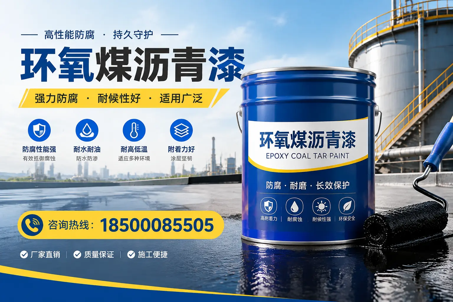 环氧煤沥青漆的储存与运输注意事项，丹东企业须知